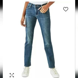 Lucky Brand Los Angeles Mid Rise Sweet Straight Ankle Jeans(2/26)